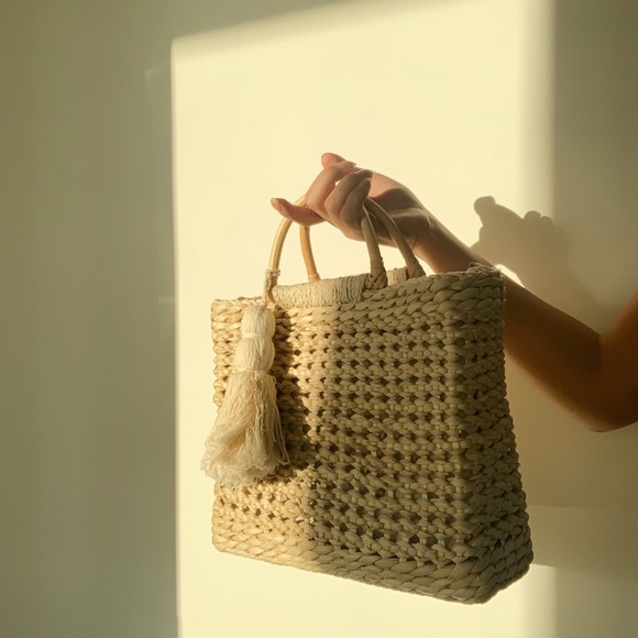 Zara Handbags - ZARA wicker bag